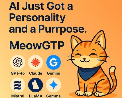 MeowGTP Official Launch - The AI Cat Companion For Everyone